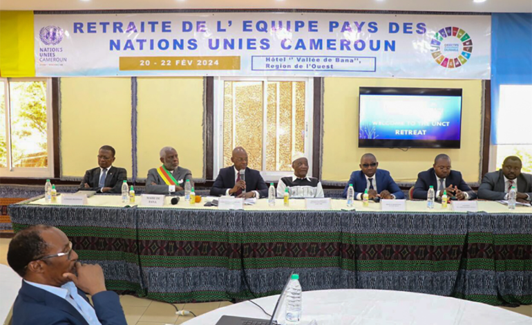 Retraite de l’équipe pays de l’ONU à Bana