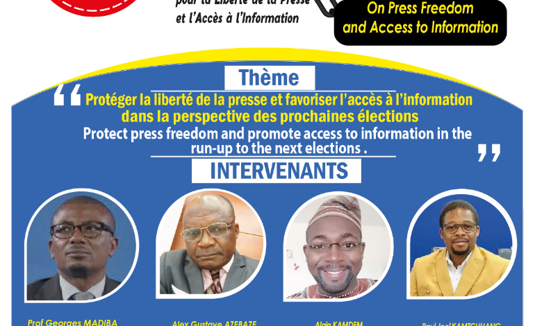 6e édition du Forum national sur la liberté de la presse et l'accès à l'information