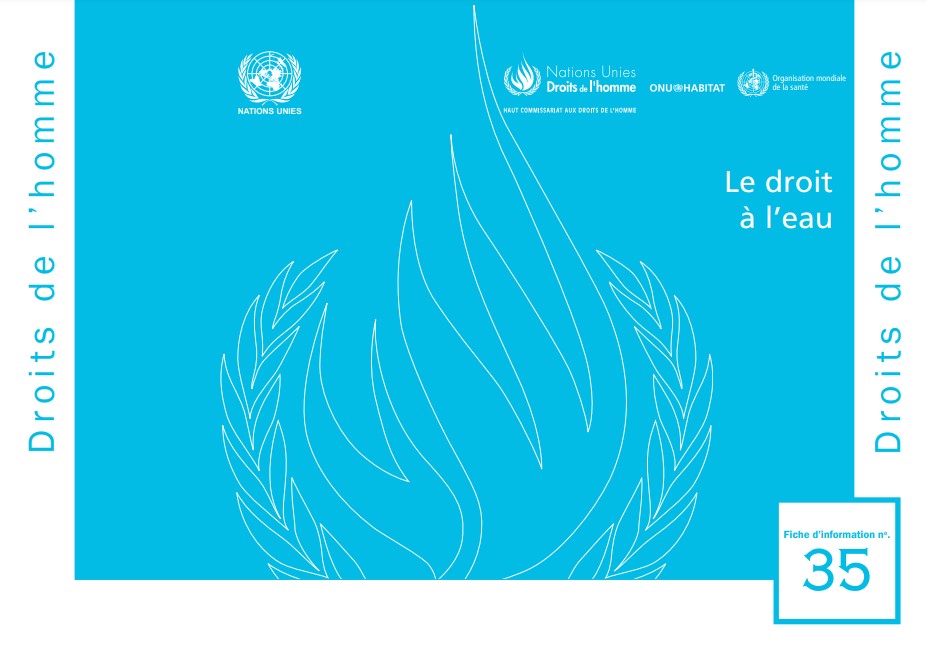 Le droit à l’eau du 06 Avril 2011