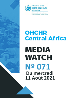 Media Watch numéro 71 du mercredi 11 Août 2021